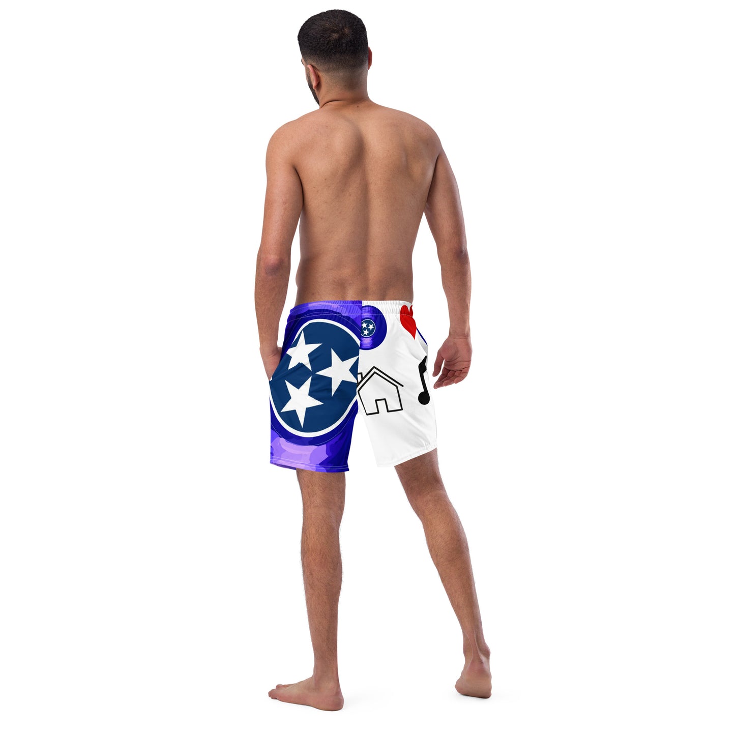 TN Love House Music Men's Swim Trunks