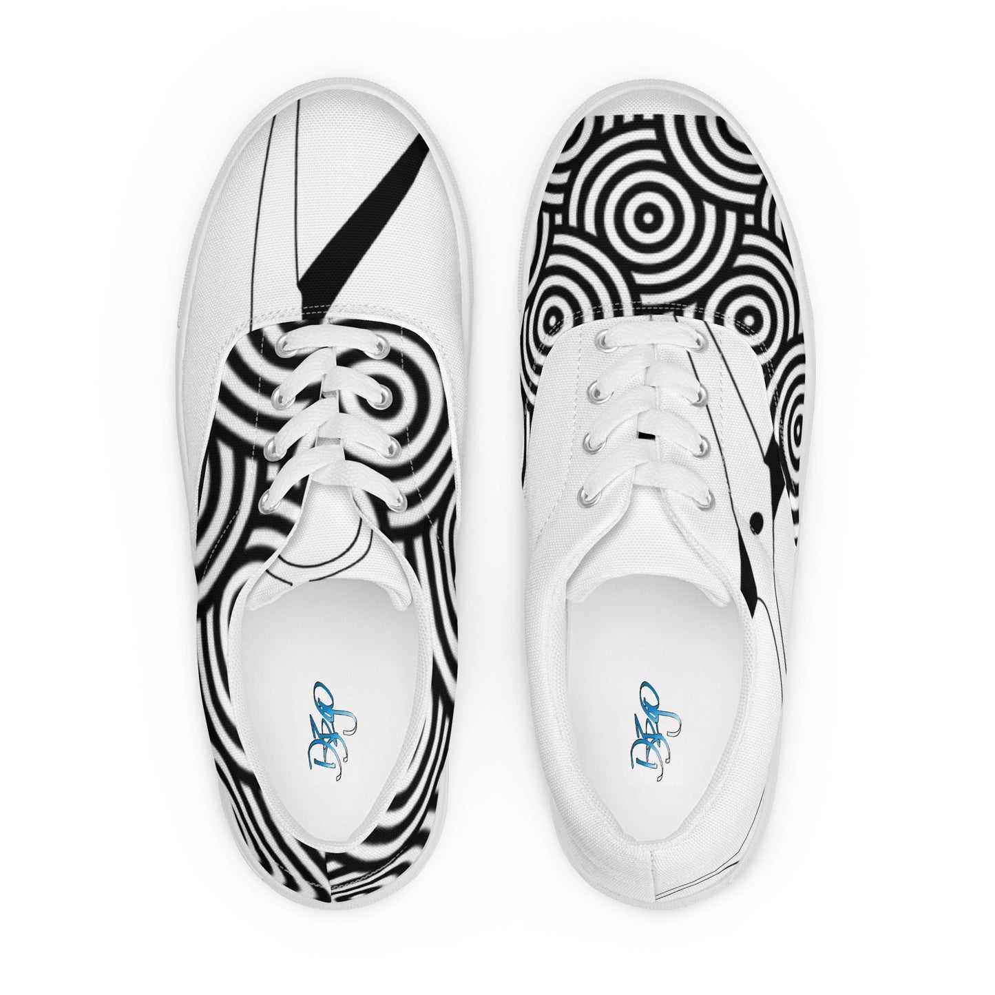 Cos Women’s lace-up canvas shoes
