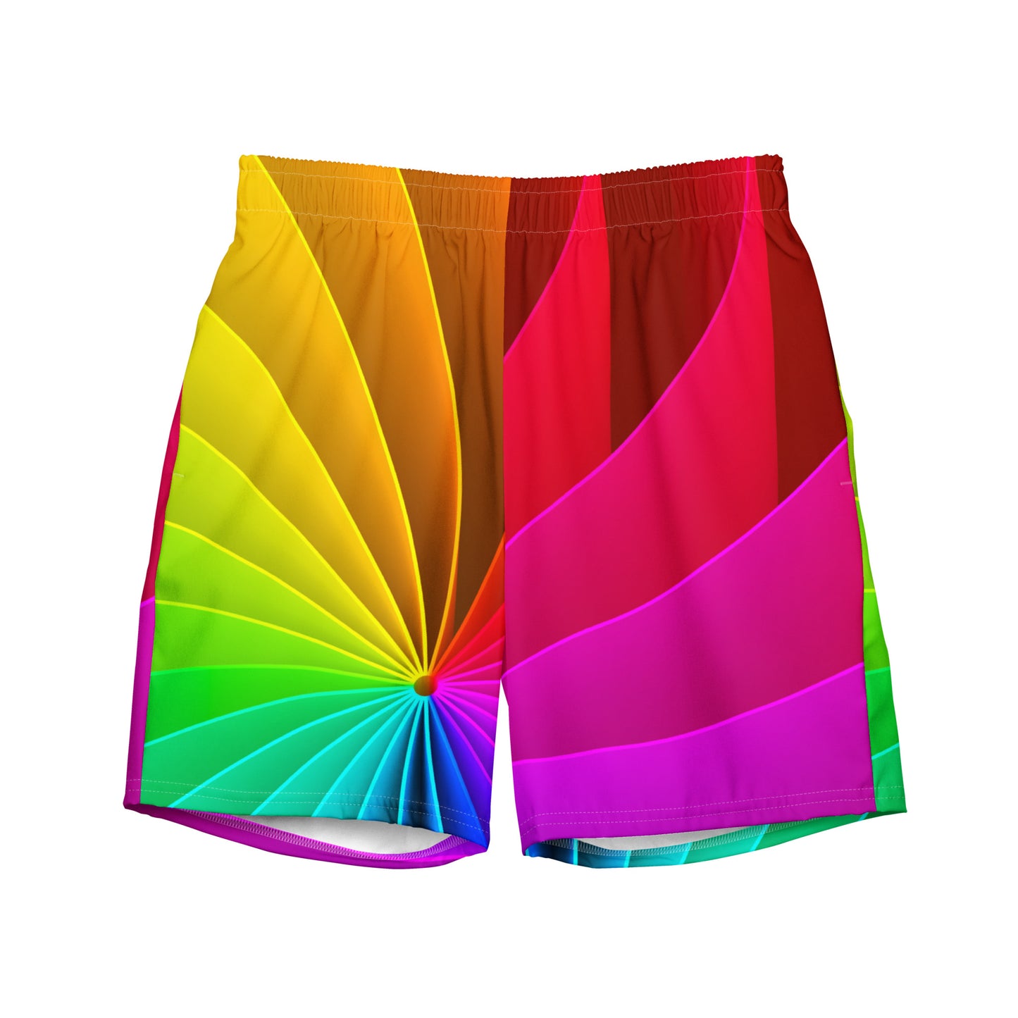 Logarithmic Spiral Men's Swim Trunks