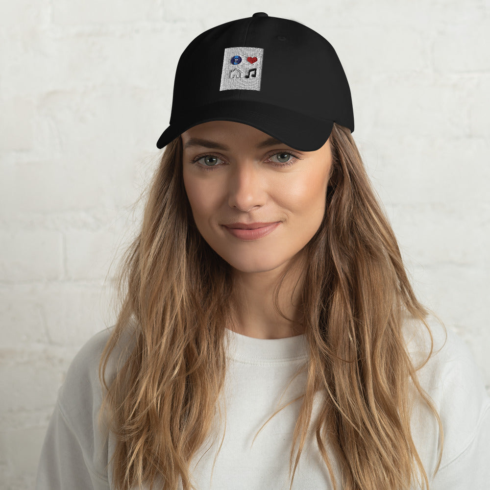 TN Love House Music Dad Hat