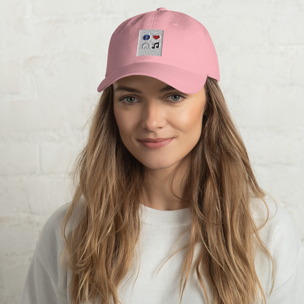 TN Love House Music Dad Hat