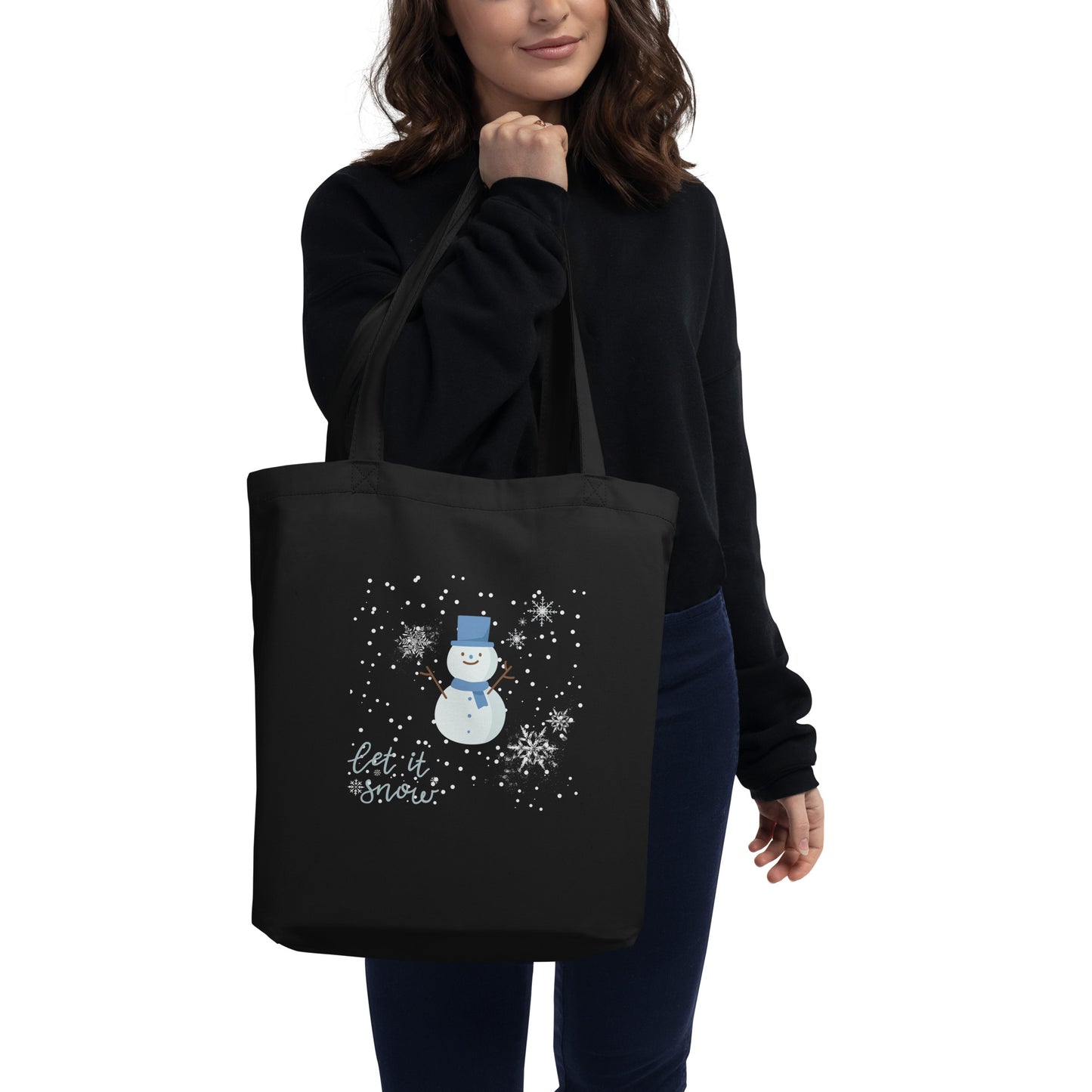 Let It Snow Eco Tote Bag