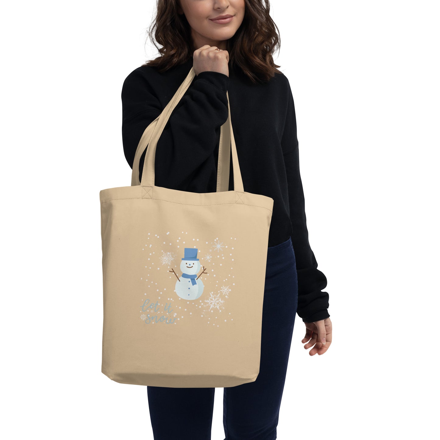 Let It Snow Eco Tote Bag