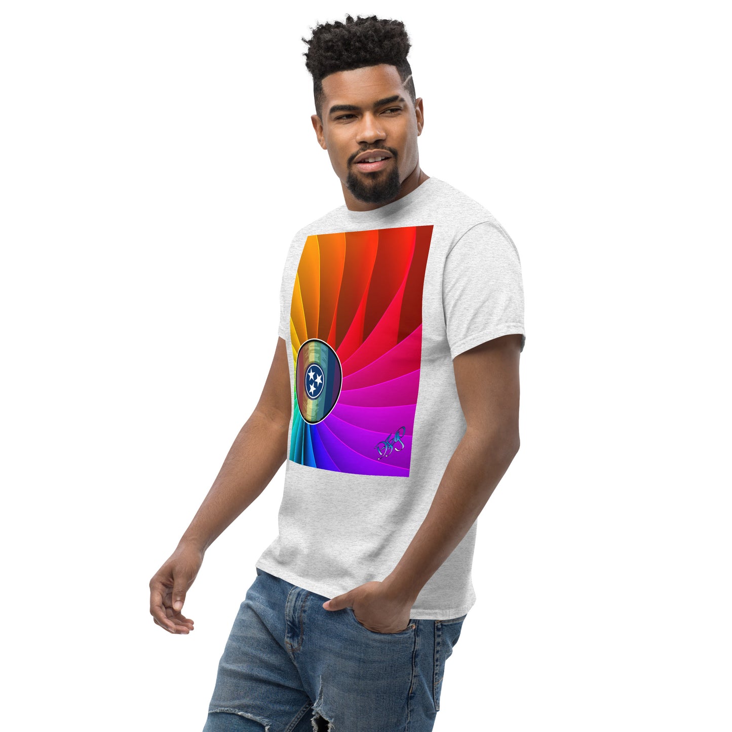 TN Pride Logarithmic Spiral Men's classic tee