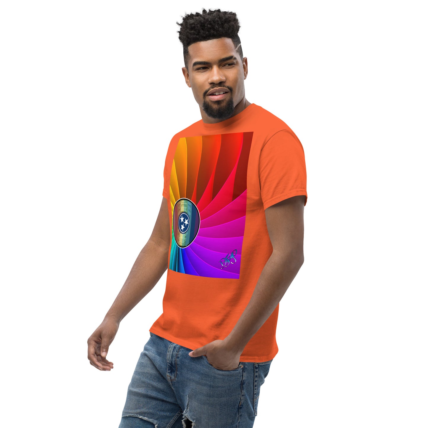 TN Pride Logarithmic Spiral Men's classic tee