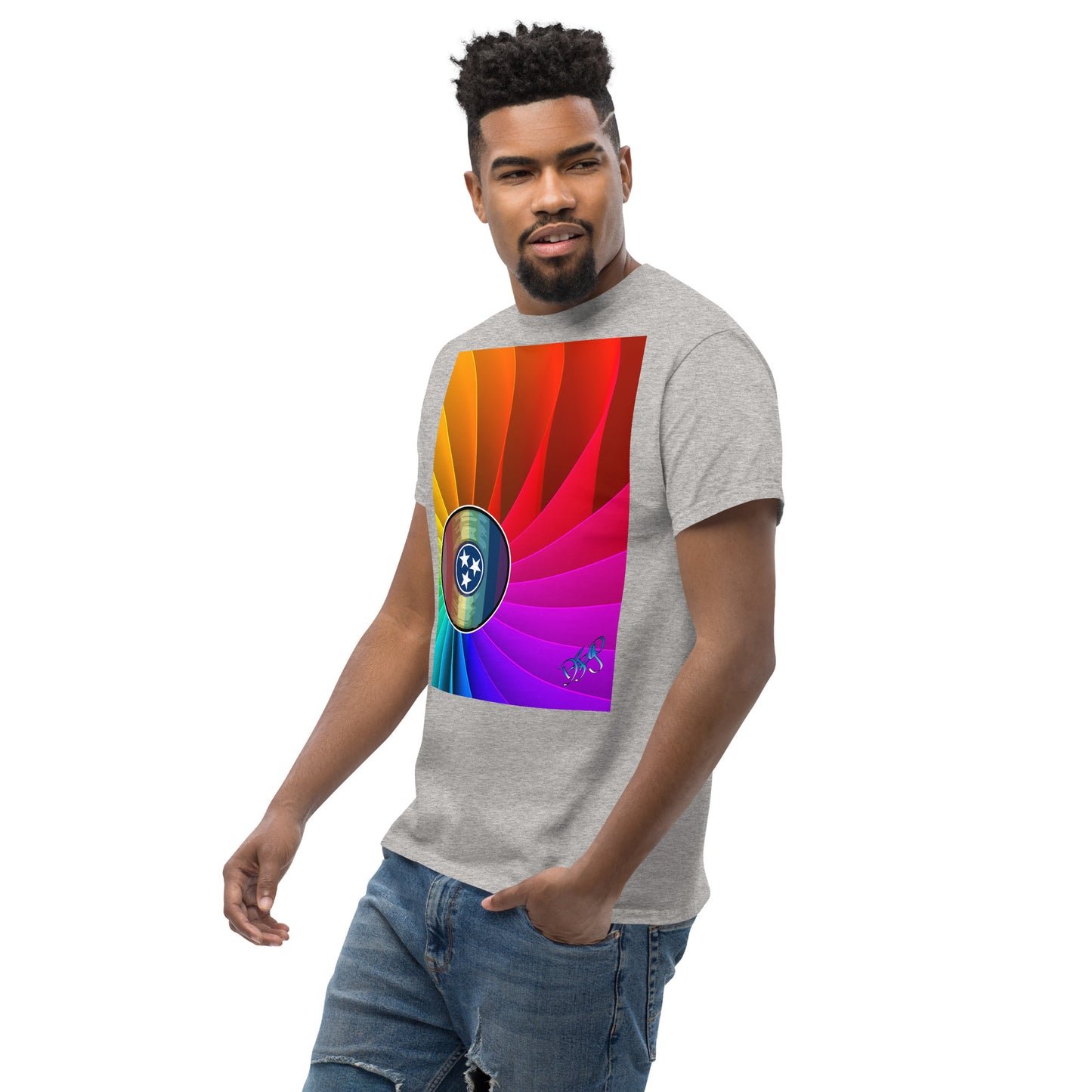 TN Pride Logarithmic Spiral Men's classic tee