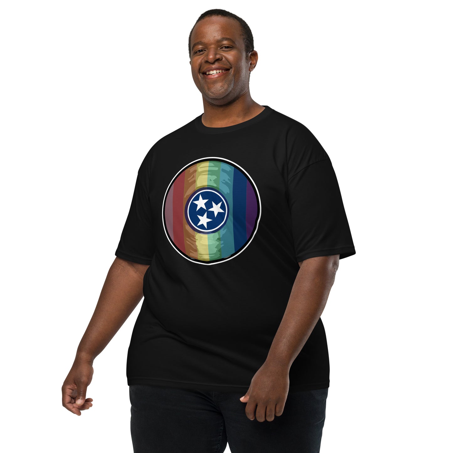 TN Vinyl Pride Men’s premium heavyweight tee