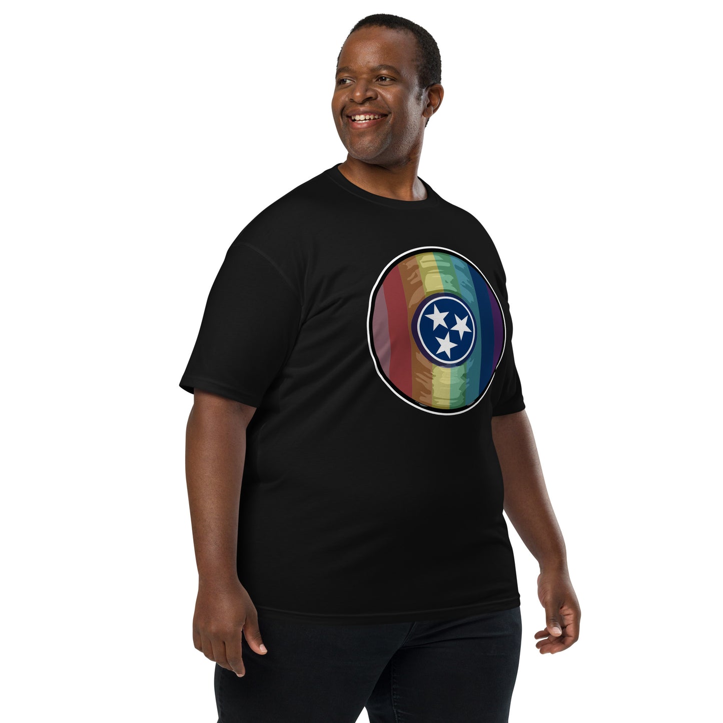 TN Vinyl Pride Men’s premium heavyweight tee