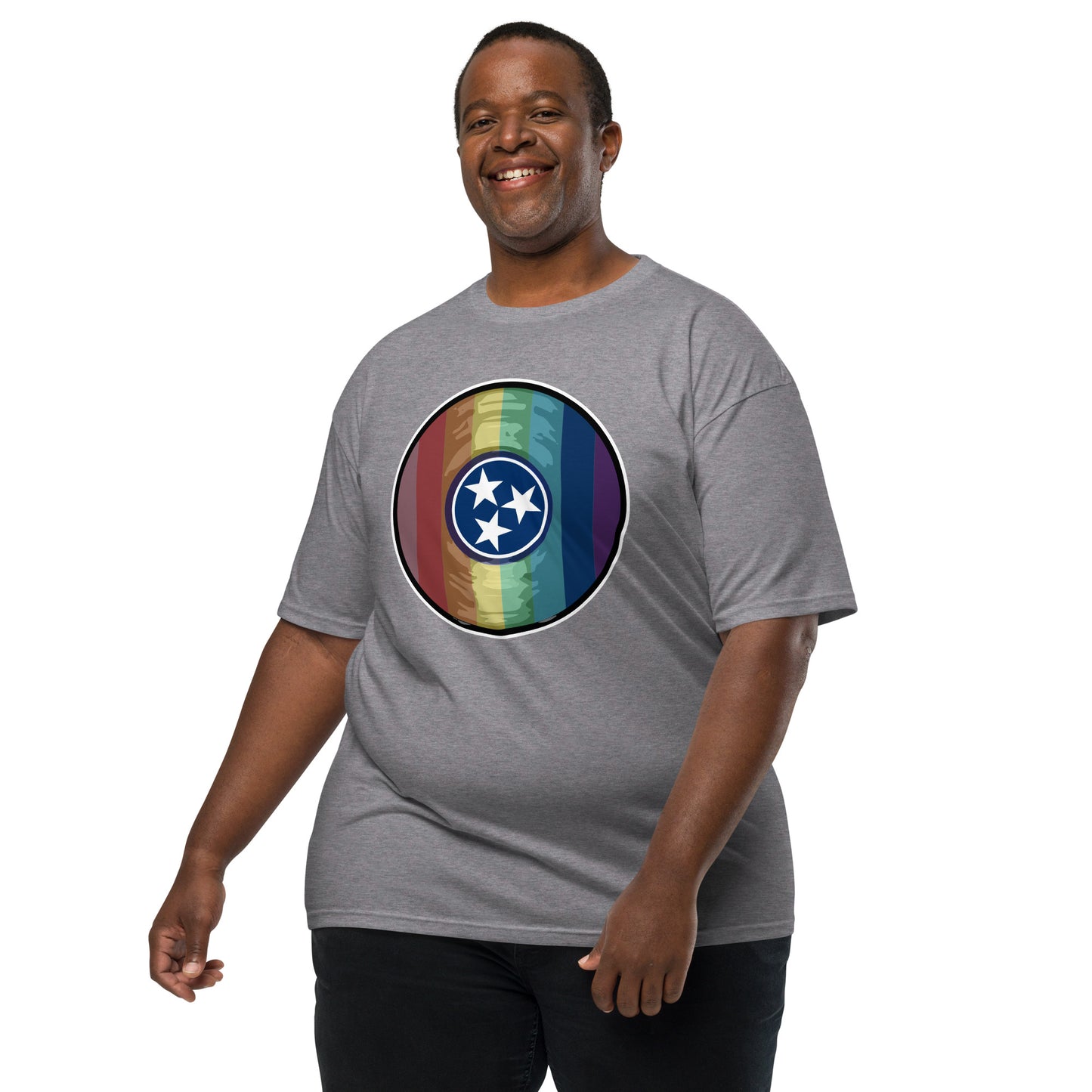 TN Vinyl Pride Men’s premium heavyweight tee