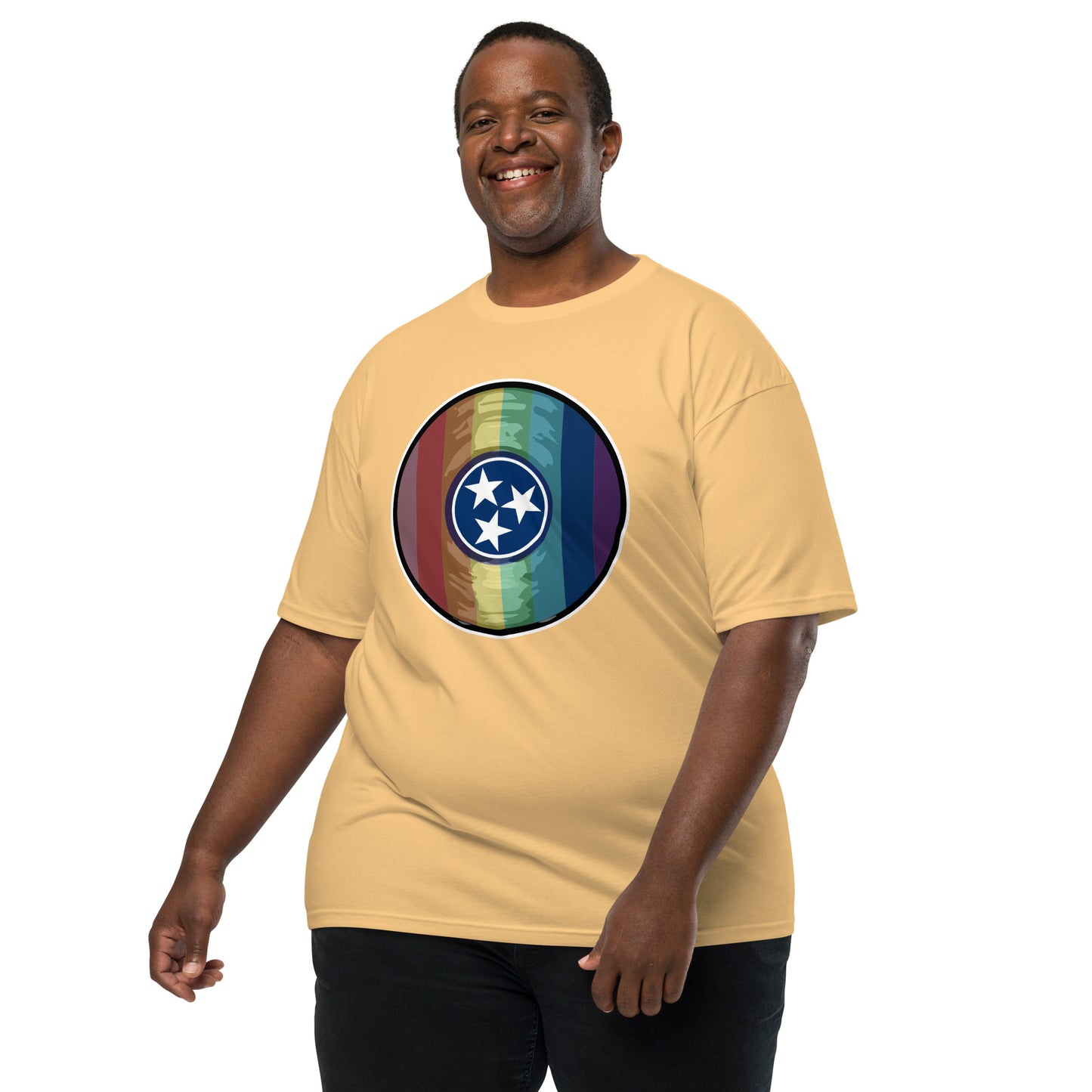 TN Vinyl Pride Men’s premium heavyweight tee