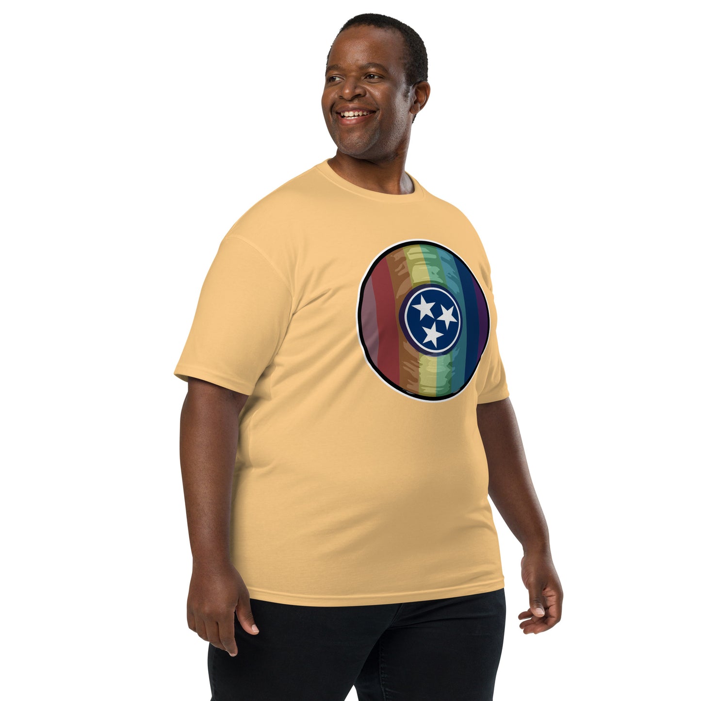 TN Vinyl Pride Men’s premium heavyweight tee