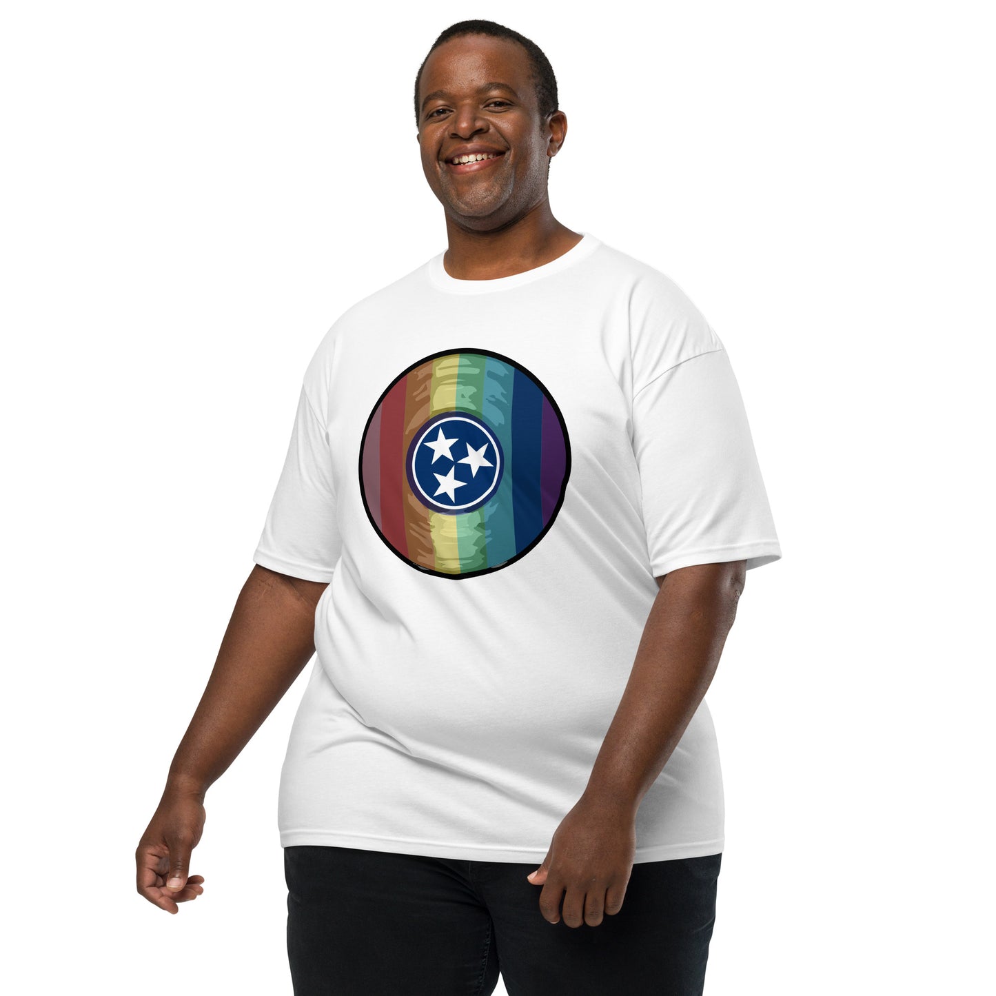 TN Vinyl Pride Men’s premium heavyweight tee