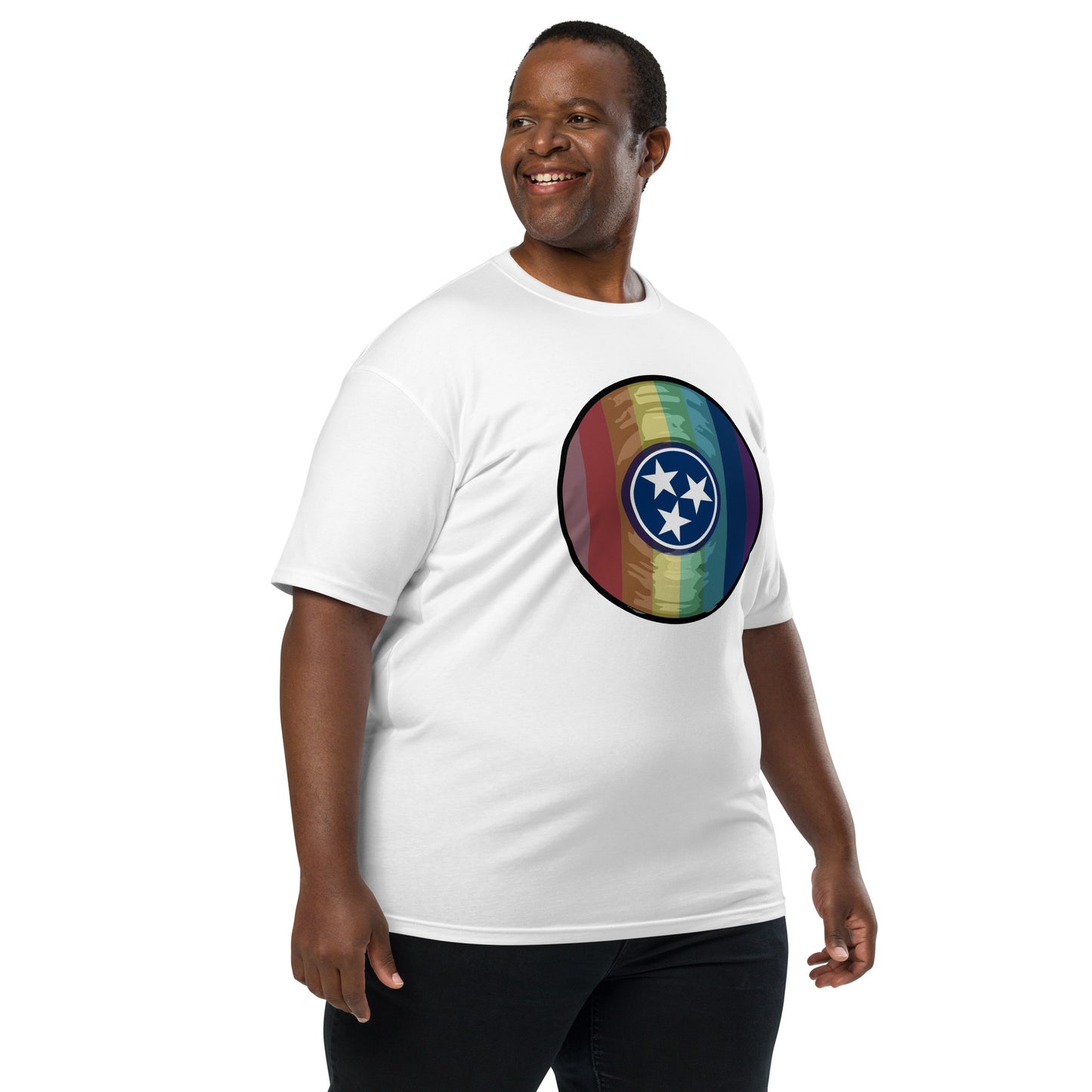 TN Vinyl Pride Men’s premium heavyweight tee