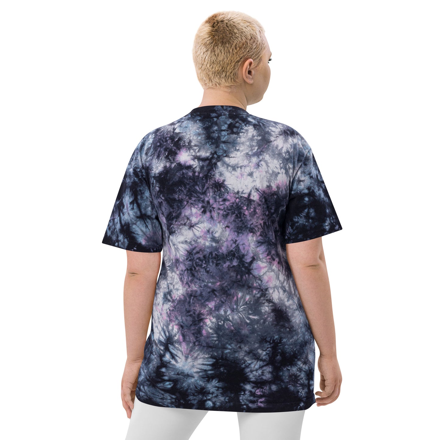 TN Love House Music Pride Oversized tie-dye t-shirt